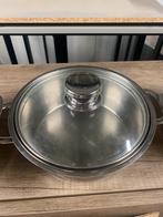 Pannenset 4 delig Berndes met glazen deksel, Huis en Inrichting, Keramische plaat, Pannenset, Ophalen of Verzenden, Zo goed als nieuw