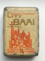 City Baai Van Nelle Rotterdam tabak blik, Gebruikt, Ophalen of Verzenden, Koffie, Van Nelle
