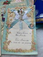 #kerst antieke kerst groeten kaarten 1930-1960, Diversen, Gebruikt, T, Ophalen of Verzenden, N