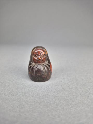 Japanse Daruma netsuke  beschikbaar voor biedingen