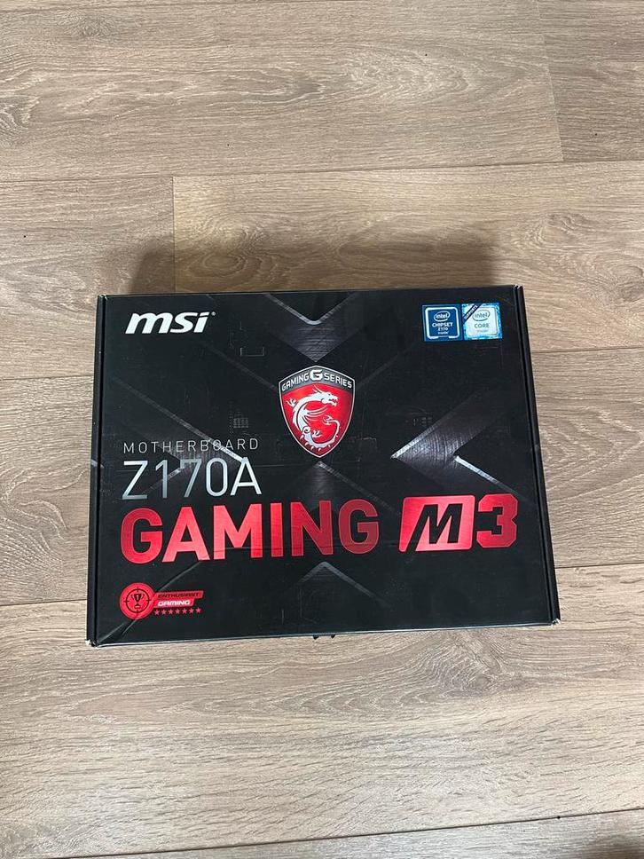 MSI Z170A GAMING M3 Moederbord, Computers en Software, Moederborden, Gebruikt, Intel, DDR4, Ophalen of Verzenden