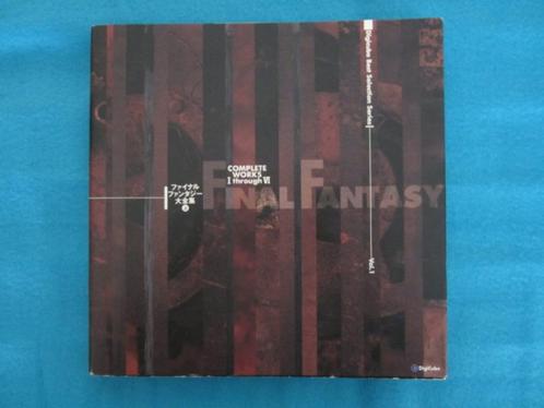 Final Fantasy complete works art boek, Spelcomputers en Games, Games | Nintendo Super NES, Zo goed als nieuw, Role Playing Game (Rpg)