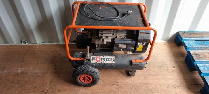 Förch Compressor, Doe-het-zelf en Verbouw, Compressors, Gebruikt, 6 tot 10 bar, Minder dan 25 liter, Minder dan 200 liter/min