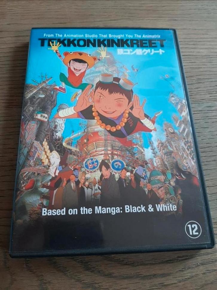 Tekkonkinkreet. van de studio van animatrix, Cd's en Dvd's, Dvd's | Tekenfilms en Animatie, Zo goed als nieuw, Anime (Japans)