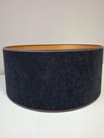 Fluweel lampenkap, Huis en Inrichting, Lampen | Lampenkappen, Ophalen of Verzenden, Zo goed als nieuw, Rond, 25 tot 50 cm