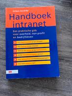 Handboek Intranet - Willem Hendrikx, Ophalen of Verzenden, Gelezen, Vakgebied of Industrie