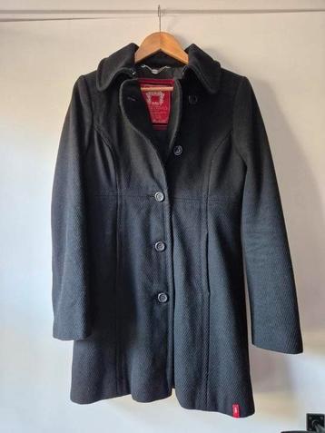 Zwarte trenchcoat van edc bij Esprit, winter, maat M beschikbaar voor biedingen