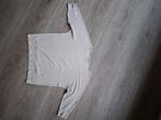 HET top. zandkleur met lurex. maat s. Wijde mouw, Maat 38/40 (M), Beige, Ophalen of Verzenden, Lange mouw