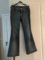 Marccain Jeans, laag model met wijde pijpen, maat 3 (38), Kleding | Dames, Spijkerbroeken en Jeans, Ophalen of Verzenden