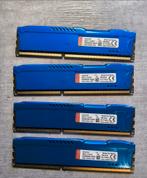 HyperX Fury 8GB DDR3 Geheugen (1600MHz, CL10, 1.5V) - Blauwe, Computers en Software, RAM geheugen, Gebruikt, 32 GB, DDR3, Ophalen of Verzenden