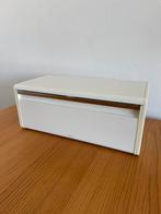 Brabantia Broodtrommel Klepdeksel vintage wit, Huis en Inrichting, Ophalen of Verzenden, Zo goed als nieuw