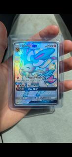 Sylveon GX Shiny - Zeldzame Pokémonkaart, Ophalen of Verzenden, Nieuw, Losse kaart, Foil