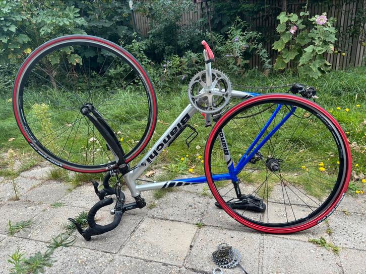 Bianchi racefiets 52/53, Fietsen en Brommers, Fietsen | Racefietsen, Gebruikt, Overige merken, 10 tot 15 versnellingen, 26 inch