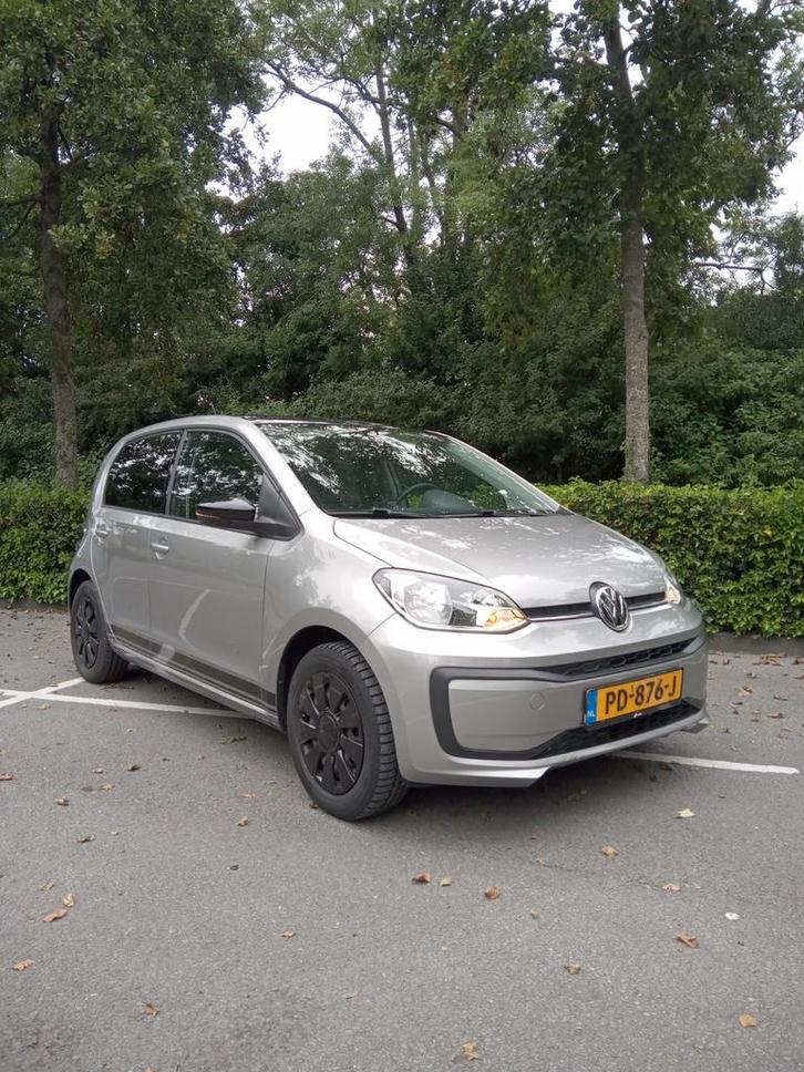 Vw up!  BI-TONE airco sportief, Auto's, Volkswagen, Particulier, up!, Benzine, Handgeschakeld, Zilver of Grijs, Stof, Ophalen