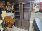Set van 2 boekenkast, opbergkasten, wandkasten H217xB71xD44, Huis en Inrichting, Ophalen, 200 cm of meer, Met hangruimte, 50 tot 100 cm