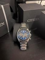 Citizen Men’s Watch - Eco-drive Tachymeter, Ophalen of Verzenden, Nieuw, Staal, Citizen