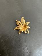 Broche edelweiss vintage, Ophalen, Overige materialen, Gebruikt, Minder dan 4 cm