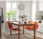 MÖRBYLÅNGA Table, oak veneer, brown stained, 140x85 cm, Huis en Inrichting, Ophalen, 100 tot 150 cm, Eikenhout, 50 tot 100 cm