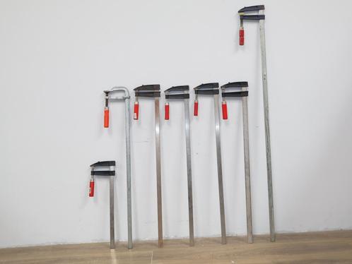 Lijmklemmen verschillende lengtes 7 stuks, Doe-het-zelf en Verbouw, Gereedschap | Handgereedschap, Ophalen of Verzenden