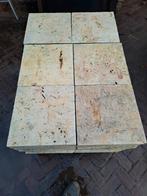 50m² travetin wildverband, gebruikt, op pallet, Ophalen of Verzenden, Gebruikt, Beton, Terrastegels
