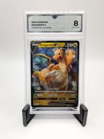 Dragonite V - Pokémon GO 049 - Gecertificeerd GG 8, Ophalen of Verzenden, Zo goed als nieuw, Losse kaart