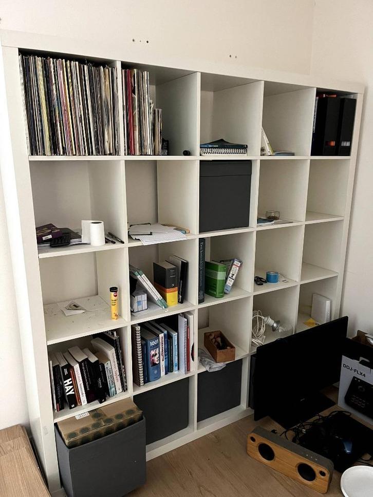 Gratis afhalen: Ikea kallax 182x182 wit, Huis en Inrichting, Kasten | Boekenkasten, Zo goed als nieuw, 150 tot 200 cm, 150 tot 200 cm