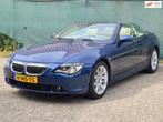 BMW 6-serie Cabrio 645Ci *WEINIG KM* Historie aanwezig, Automaat, Achterwielaandrijving, Gebruikt, Cabriolet