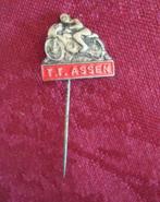 Metalen speldje TT Assen., Ophalen of Verzenden, Zo goed als nieuw, Sport, Speldje of Pin