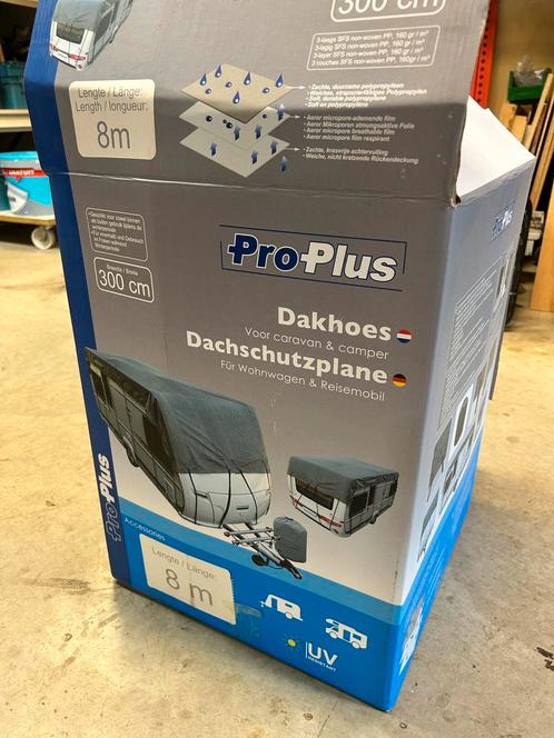 ProPlus caravan/camper dakhoes 8x3 meter, Caravans en Kamperen, Camper-accessoires, Zo goed als nieuw, Ophalen
