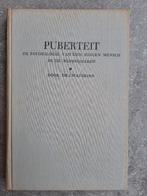 Dr. J.Waterink Puberteit, Boeken, Ophalen of Verzenden, Gelezen, Overige onderwerpen, Waterink