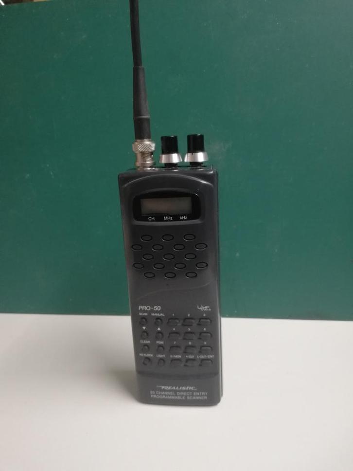 Realistic PRO-50 Scanner (Defect), Telecommunicatie, Portofoons en Walkie-talkies, Ophalen of Verzenden