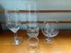 Diverse bijzondere glazen Van Nelle personeelsgeschenken, Verzamelen, Glas en Borrelglaasjes, Ophalen of Verzenden, Zo goed als nieuw