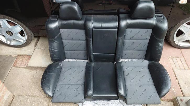 Halfleren Cupra achterbank Seat Leon, Golf 4/Bora, Auto-onderdelen, Interieur en Bekleding, Seat, Gebruikt, Ophalen