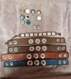 Noosa collectie armbanden en chunks, Ophalen of Verzenden, Bruin, Overige materialen