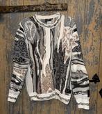 Carlo Colucci Creme zwart grijs Maat L, Ophalen of Verzenden, Zo goed als nieuw, Zwart