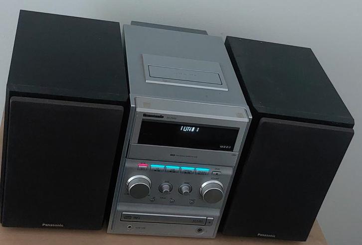 Panasonic SA-PMX2 Microset, Audio, Tv en Foto, Stereo-sets, Gebruikt, Cd-speler, Tuner of Radio, Speakers, Microset, MP3-aansluiting
