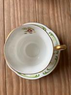 Royal Ascot Fine Boon China Kop en Schotel, Huis en Inrichting, Keuken | Servies, Gebruikt, Ophalen of Verzenden, Overige stijlen