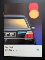 Brochure VOLKSWAGEN Golf GTI 16V, GTI 1989 / mj. 1990 (D), Boeken, Verzenden, Nieuw, Volkswagen