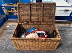 Grote dekenkist / mand, Huis en Inrichting, Woonaccessoires | Kisten, Ophalen, Overige materialen, Minder dan 50 cm, Gebruikt