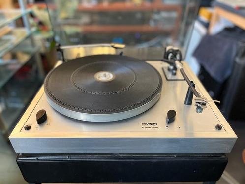 Thorens TD166 mk2 met Ortofon vms20e, Audio, Tv en Foto, Platenspelers, Gebruikt, Platenspeler, Thorens, Verzenden