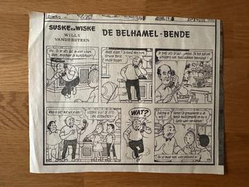 Suske en Wiske krantenknipsels - De Belhamel-bende  beschikbaar voor biedingen