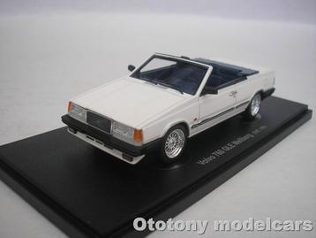 Volvo 760 GLE Mellberg Cabriolet 1985 Wit 1/43 Autocult beschikbaar voor biedingen