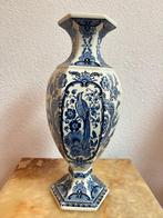 Royal Sphinx, Delfts, Boch, vaas, pauw, 32 cm, Ophalen of Verzenden