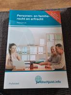 theorieboek personen en familierecht, Ophalen of Verzenden, Zo goed als nieuw, Overige niveaus, Nederlands