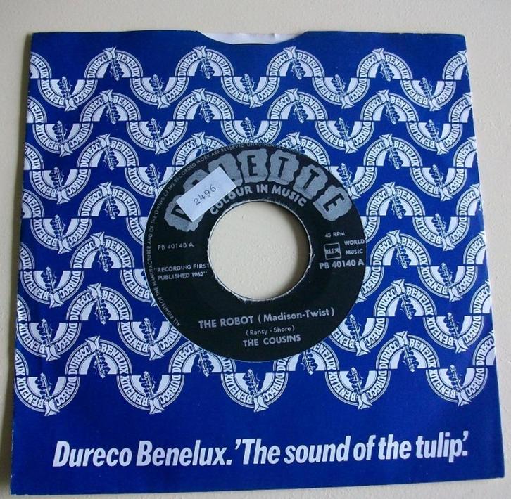 Cousins   The robot, Cd's en Dvd's, Vinyl Singles, Zo goed als nieuw, Pop, Ophalen of Verzenden
