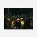 De Nachtwacht op Canvas, Oorspronkelijke maker, Verzenden, Nieuw, 125 cm of meer