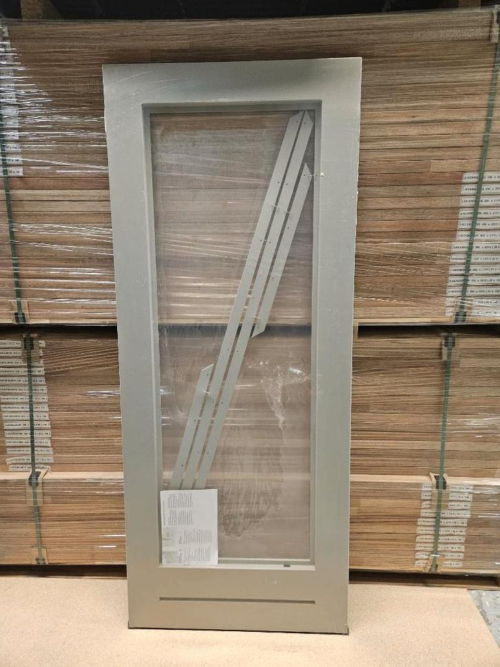 Massieve / Meranti tuin / Balkondeur SKANTRAE of Bruynzeel, Doe-het-zelf en Verbouw, Deuren en Horren, Nieuw, Buitendeur, 200 tot 215 cm