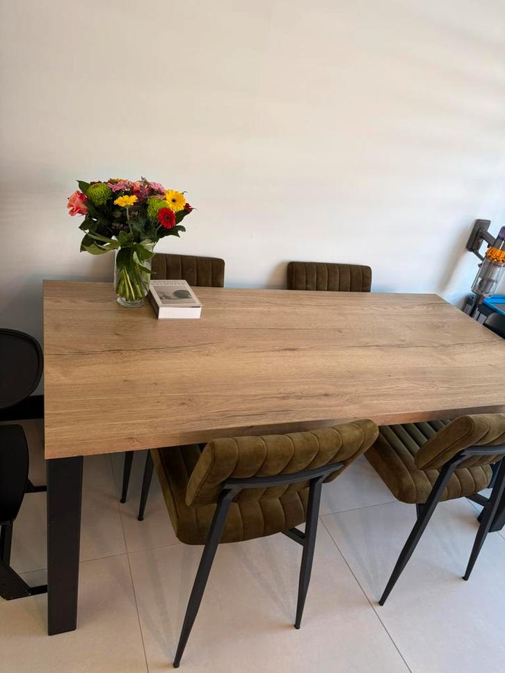 Eettafel (lamulux), Huis en Inrichting, Tafels | Eettafels, Nieuw, 50 tot 100 cm, 200 cm of meer, Rechthoekig, Ophalen