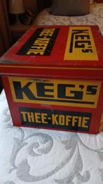 Keg ‘s thee  / koffieblik, Ophalen of Verzenden, Zo goed als nieuw