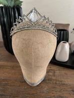 PRACHTIG OUD KROONTJE MET STRASS …, Ophalen of Verzenden, Dames